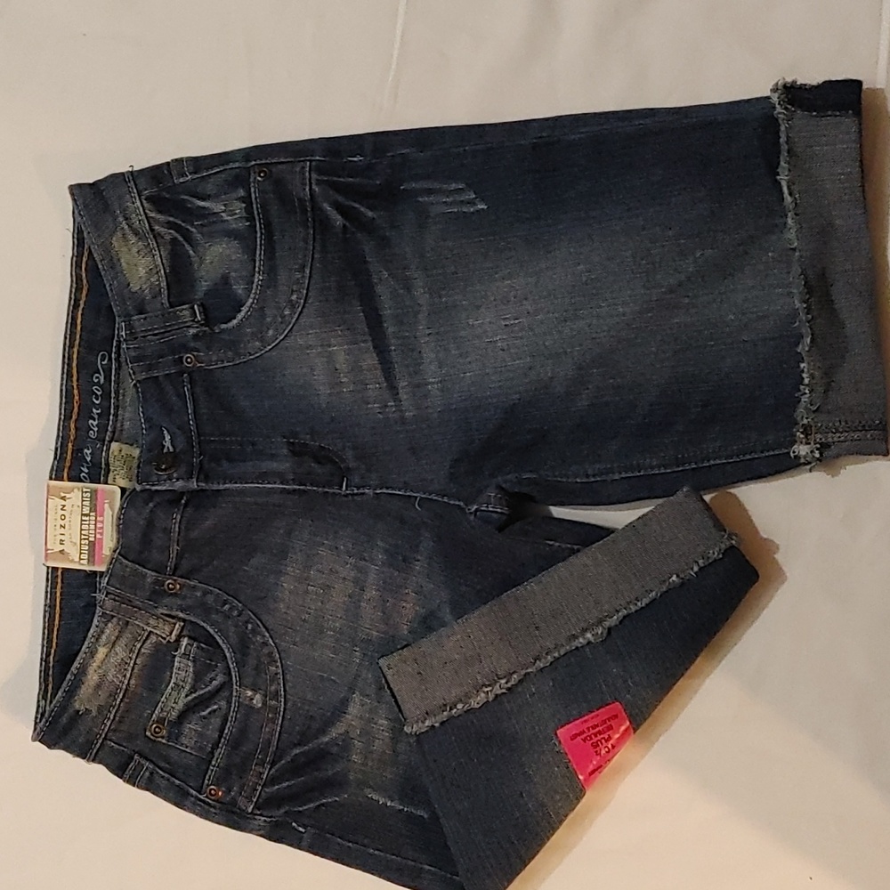 GIRLS - PLUS SIZE - BERMUDA ADJUSTABLE WAIST SHORT